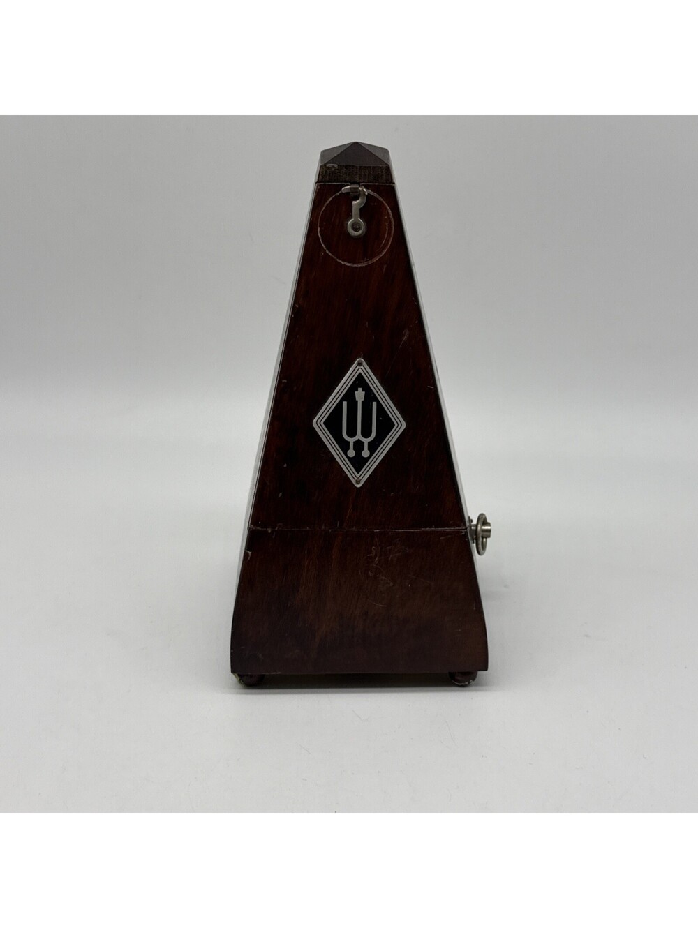 Vintage Wittner Taktell Wooden Pyramid Metronome - Made in W. Germany - Working